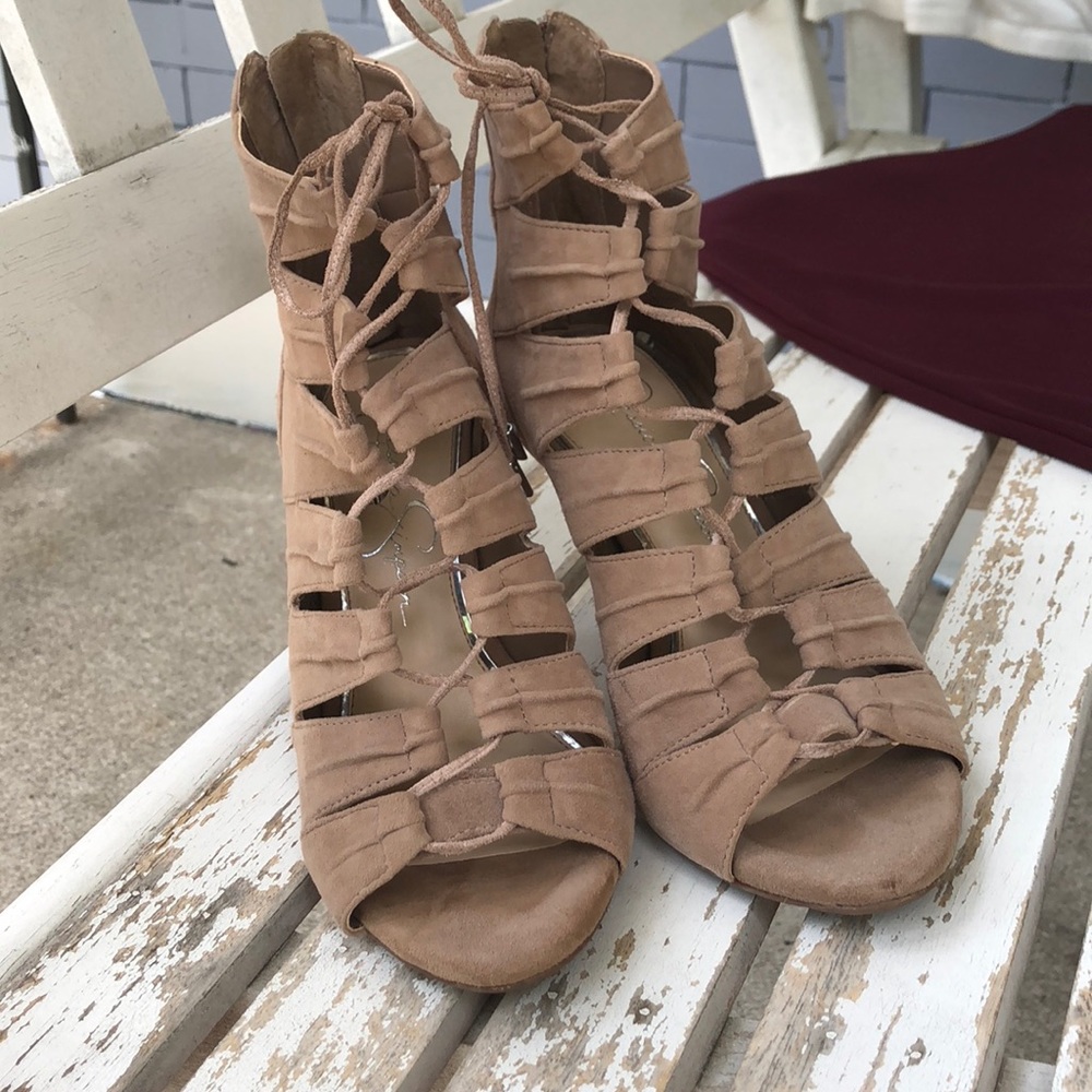 Jessica Simpson Suede Heels